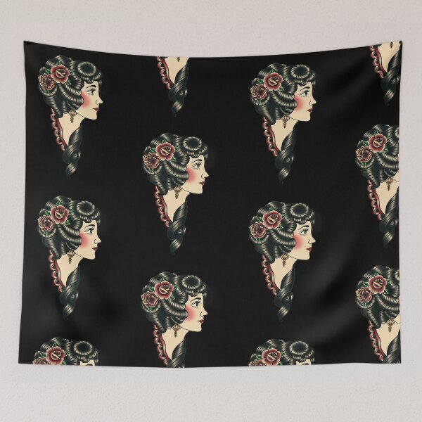 Item preview, Girl Head Tattoo designed and sold by CiricexChimera.
