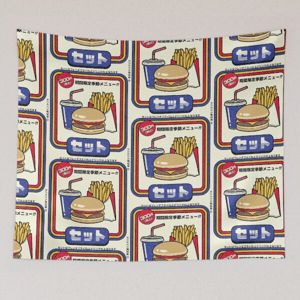 Item preview, Japanese Burger Set designed and sold by Tokyo-Dori Studio .