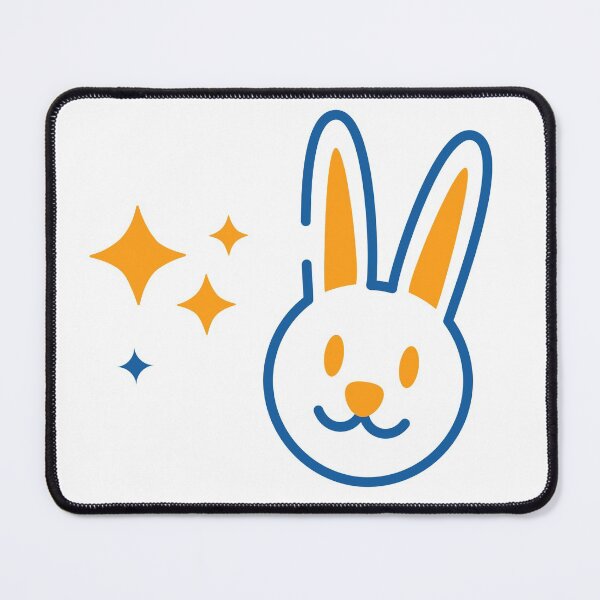 Item preview, Starry Smiling Rabbit designed and sold by Memes-Pain.