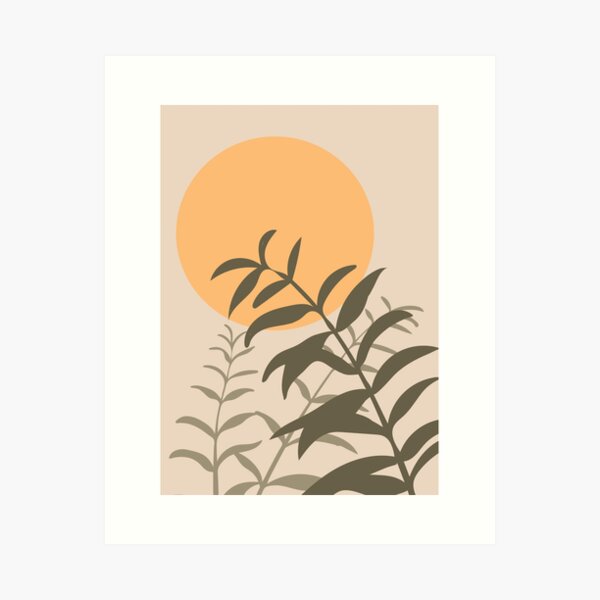 Boho art Art Print