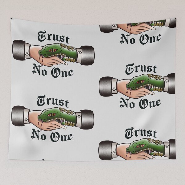 Item preview, Trust No One designed and sold by CiricexChimera.