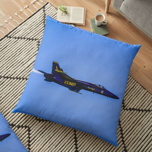 Blue Angel Number One Floor Pillow