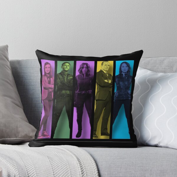 Agents of Shield Throw Pillow