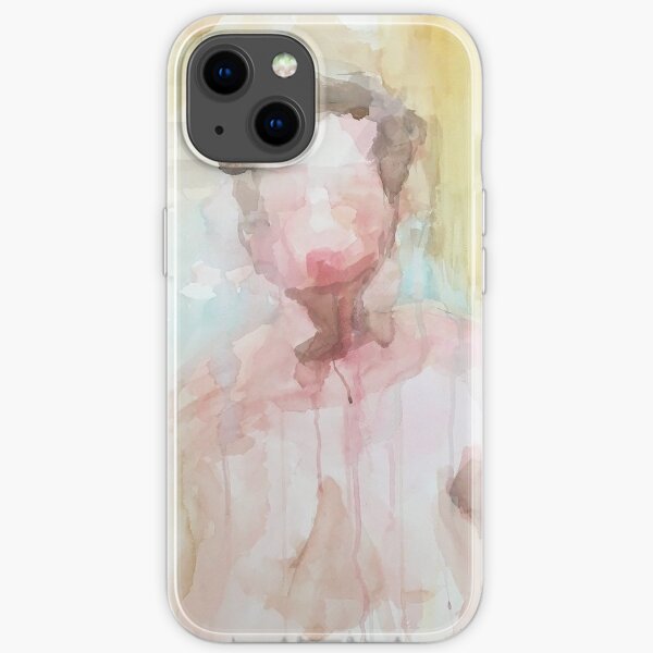 Watercolor Self Portrait iPhone Soft Case