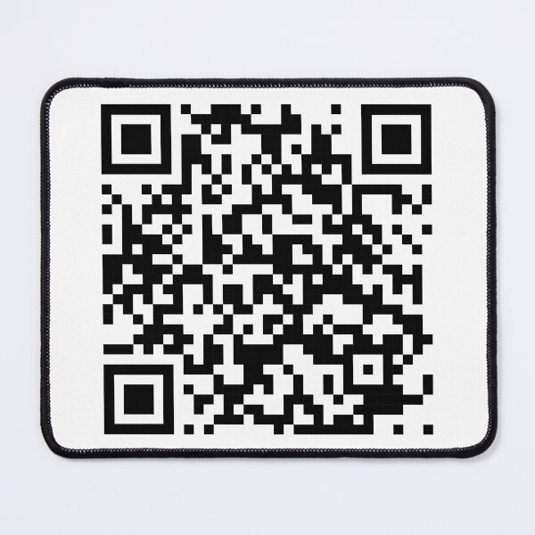 Item preview, Rick Roll QR Code Troll Funny Parody Meme designed and sold by Aetha.