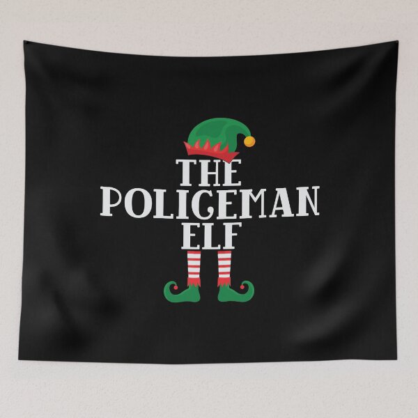 Item preview, The Policeman Elf - Funny Christmas 2021 designed and sold by thecooltable.