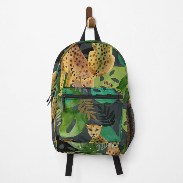 Item preview, Cheetahs in a Tropical Jungle Pattern designed and sold by Sue Zipkin.
