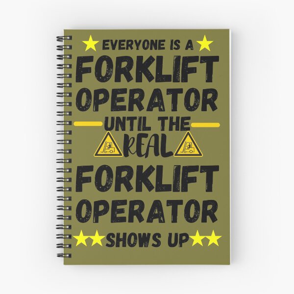 Item preview, Everyone Is A Forklift Operator Until a Real Forklift Operator shows up designed and sold by IllustrataPower.