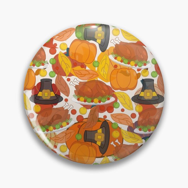 Item preview, Thanksgiving Turkey Dinner Pattern designed and sold by Designs By YL.