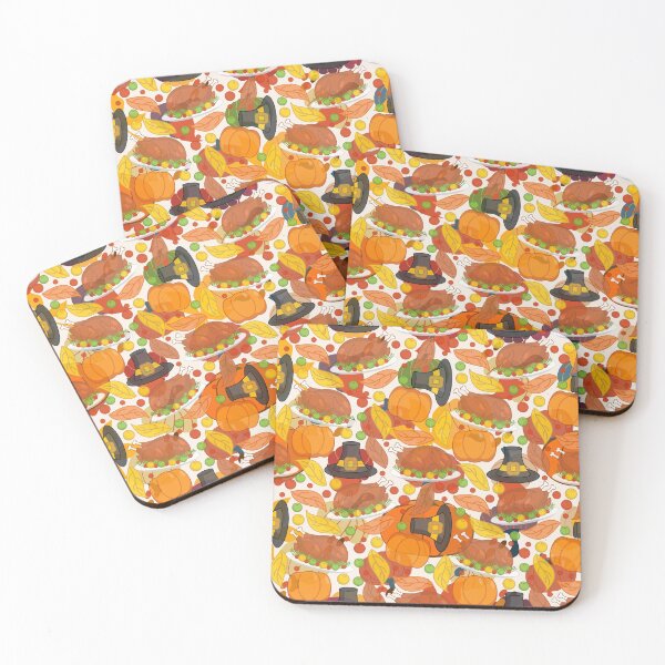 Item preview, Thanksgiving Turkey Dinner Pattern designed and sold by Designs By YL.