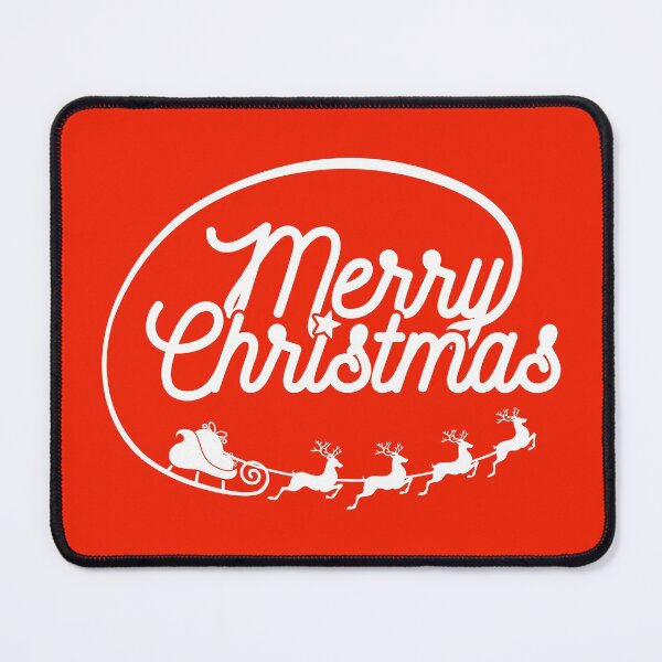 Item preview, White Christmas Santa Sleigh designed and sold by lucidfrog.