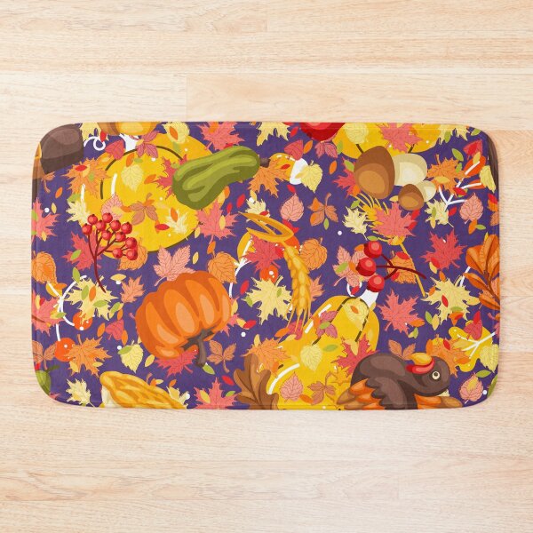 Item preview, Thanksgiving Turkey And Pie Dinner Pattern designed and sold by Designs By YL.