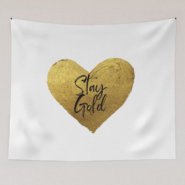 Item preview, Stay Gold White designed and sold by sabaS.