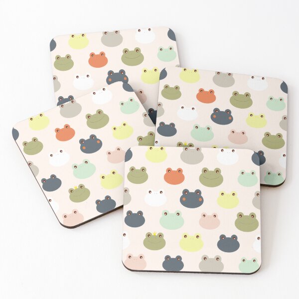 Item preview, Abstract cute colorful frog designed and sold by aggiexnjoz.
