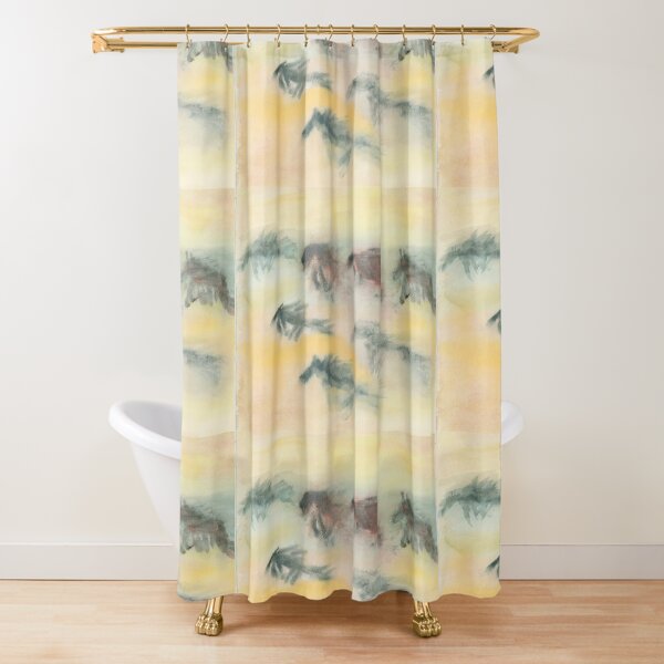 Wildhorses Shower Curtain