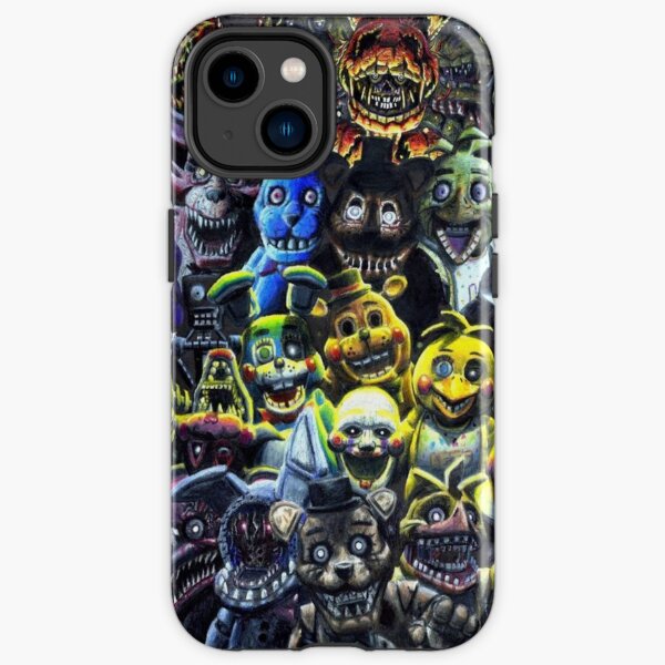 Five Nights At Freddys - ALL CHARACTERS iPhone Tough Case
