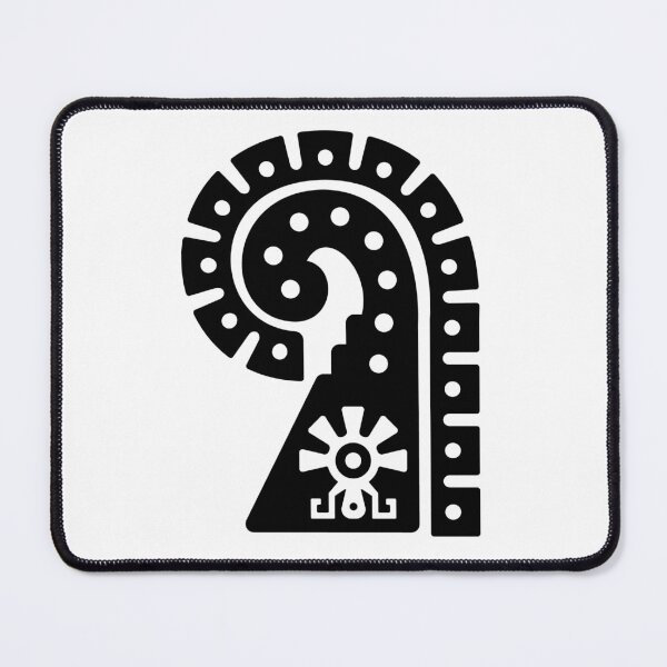 Item preview, Aztec Hook Pattern Symbol designed and sold by boneytoes.