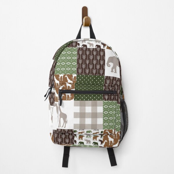 Item preview, Animal green brown plaid cute pattern designed and sold by aggiexnjoz.