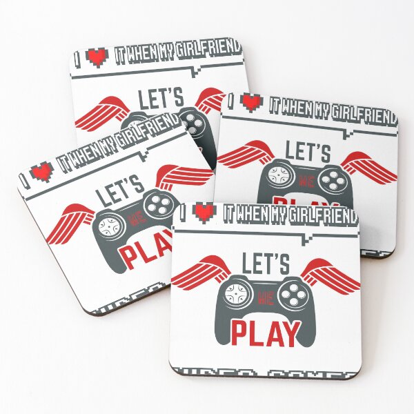 Item preview, Let's me play video games Gaming for Boyfriend  designed and sold by MediTees.