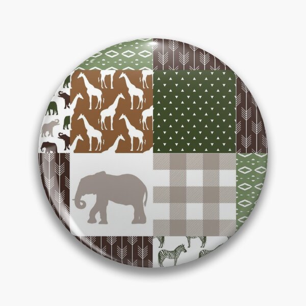 Item preview, Animal green brown plaid cute pattern designed and sold by aggiexnjoz.