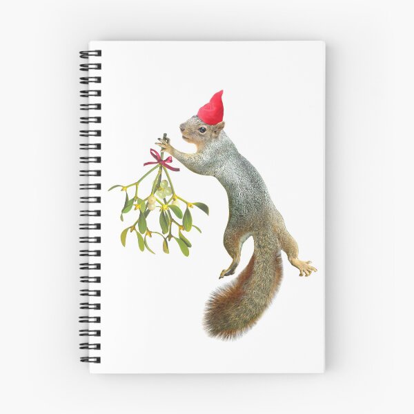 Item preview, Squirrel with Mistletoe designed and sold by catsclips.