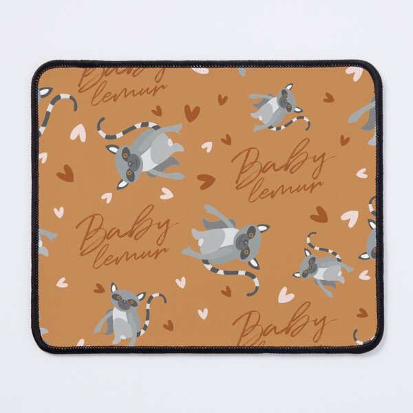 Item preview, Baby lemur seamless pattern designed and sold by aggiexnjoz.