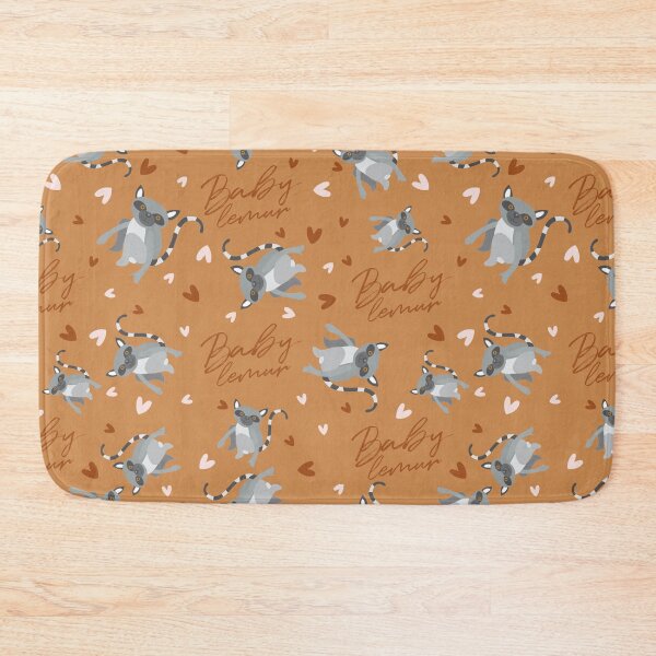 Item preview, Baby lemur seamless pattern designed and sold by aggiexnjoz.