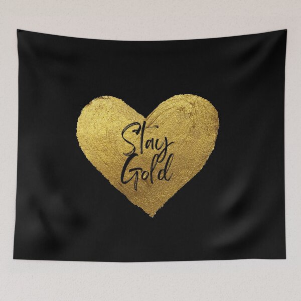 Item preview, Stay Gold (Black) designed and sold by sabaS.