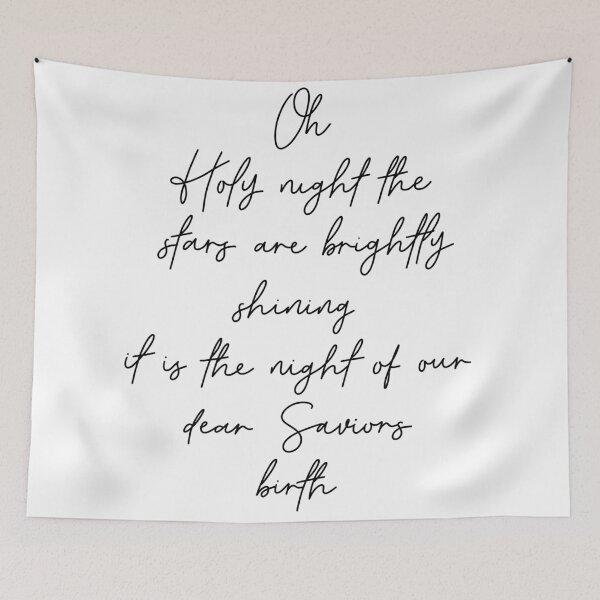 Item preview, Oh holy night designed and sold by Handdrawnbyzoe.