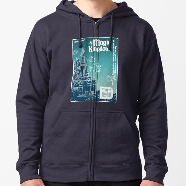 teal and purple hoodie