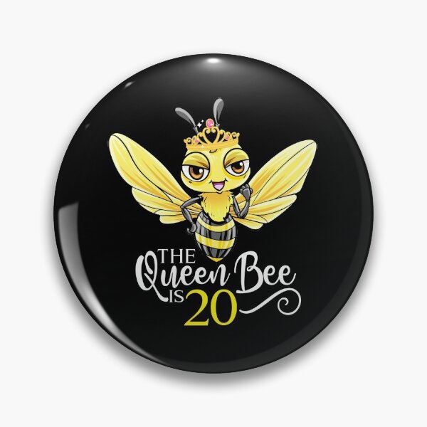Item preview, The Queen Bee Is 20 - 20th Birthday designed and sold by Meliafroggy.