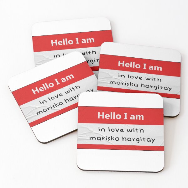 Item preview, hello i am: in love with mariska hargitay designed and sold by medusabyaguss.