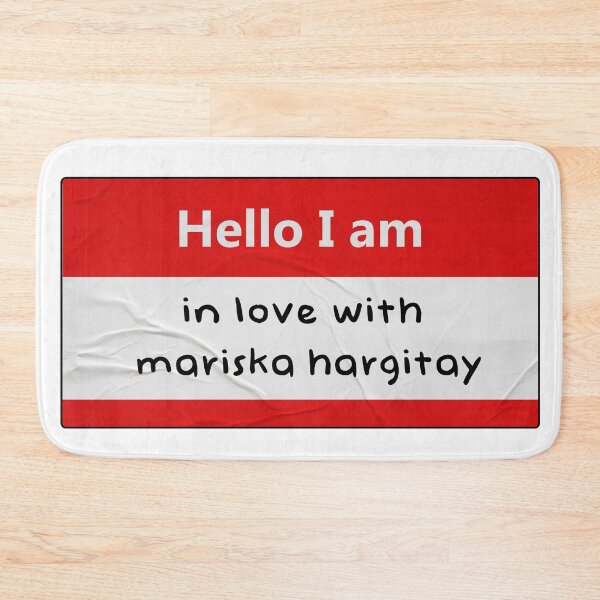 Item preview, hello i am: in love with mariska hargitay designed and sold by medusabyaguss.