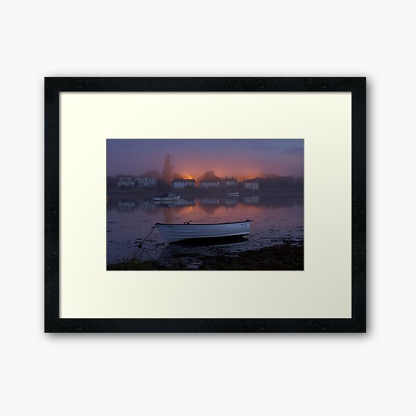 Bosham Boat Framed Art Print