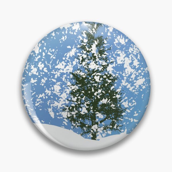 Item preview, Pines in the snow design designed and sold by PandLcreations.
