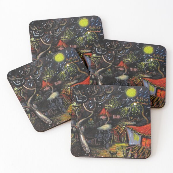 Item preview, moon and lights designed and sold by glennbrady.