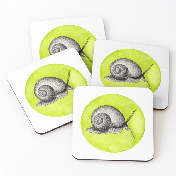 Item preview, Inktober 2021: Snail designed and sold by Pamela Sommer.