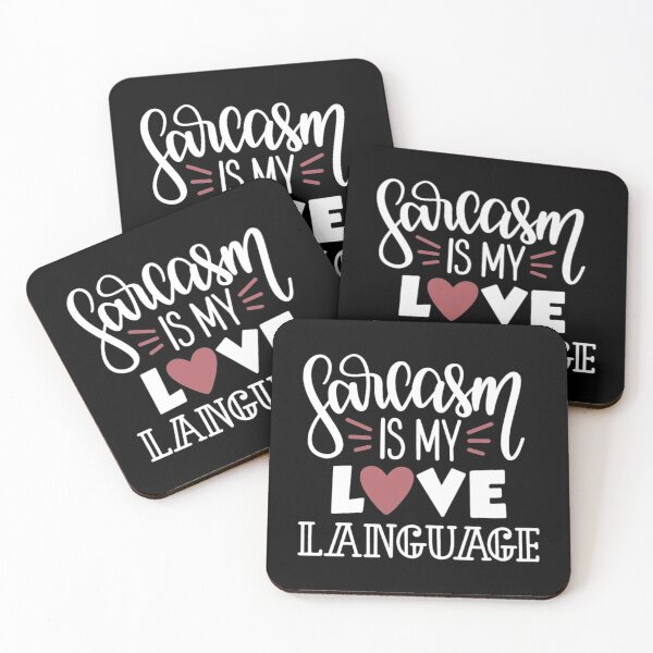 Item preview, Sarcasm is my love language designed and sold by pnkpopcorn.