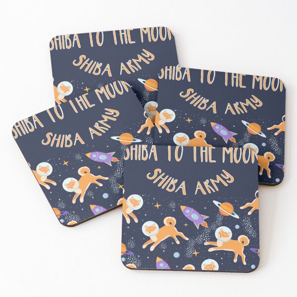 Item preview, Cryptocurrency shiba to the moon shiba army hodl   designed and sold by MediTees.