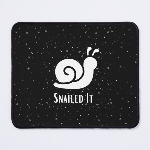 Item preview, Snailed It - Funny Pun designed and sold by Paradox Gifts.