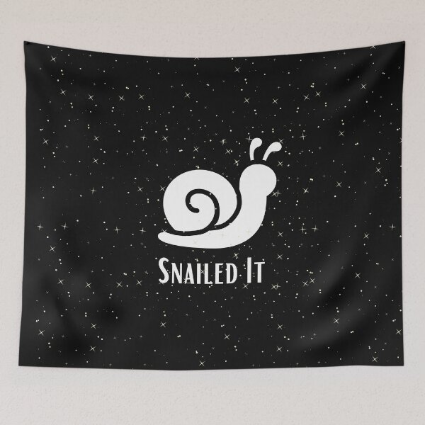 Item preview, Snailed It - Funny Pun designed and sold by Paradox Gifts.