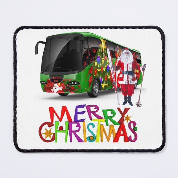 Item preview, Merry Christmas Santas Bus designed and sold by joseech.