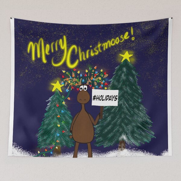 Item preview, Merry Christmoose  designed and sold by OTPillustration.