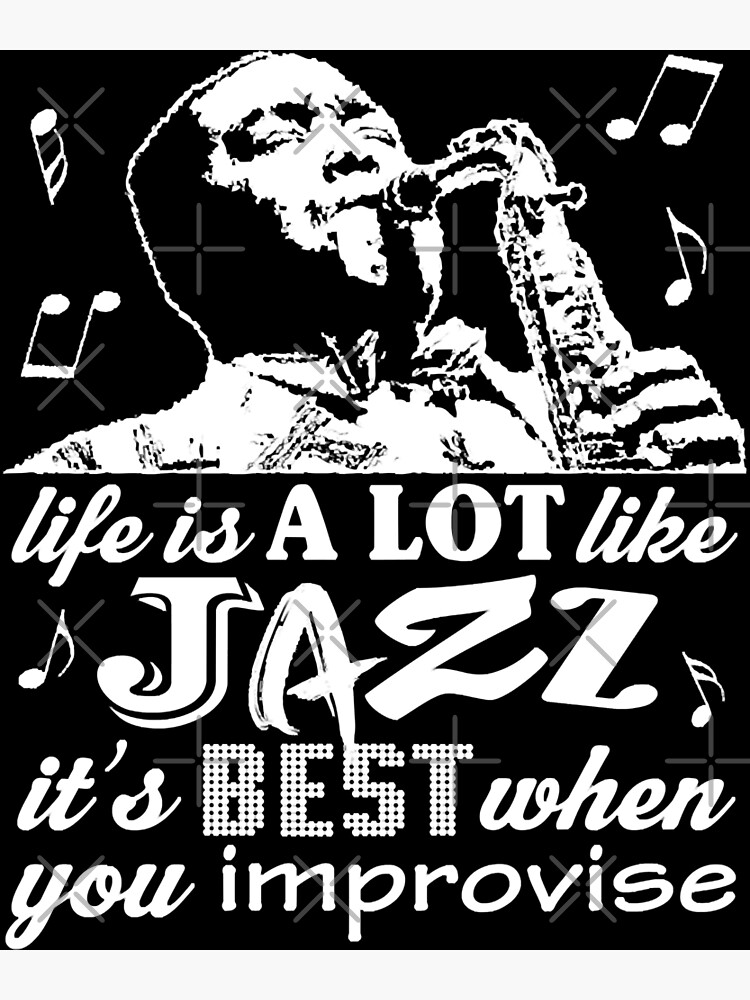 Disover Music Swing Charleston Chick Webb Lindy Hop Jazz Music Icons Quotes Retro Vintage Poster