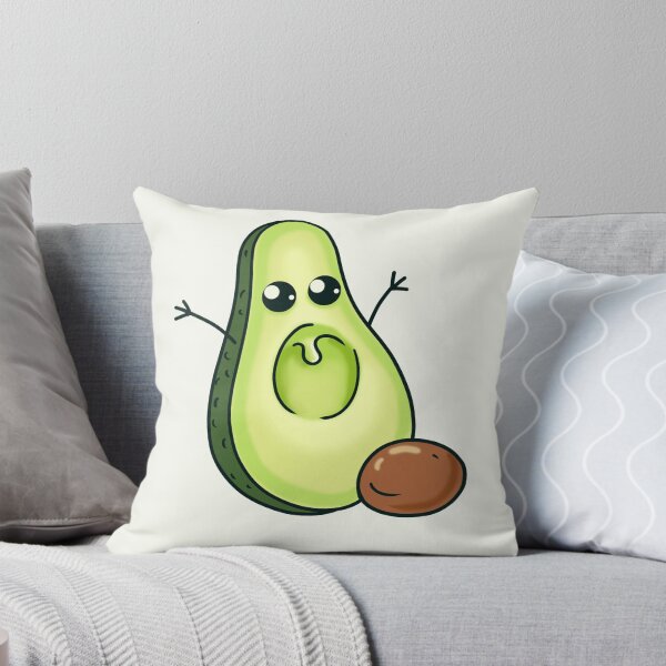 Item preview, Avocado Cute Food Funny Fun  designed and sold by TealArt.