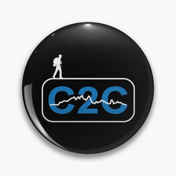 Item preview, C2C Walking challenge White/Blue designed and sold by cycleexplorers.