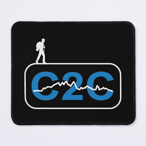 Item preview, C2C Walking challenge White/Blue designed and sold by cycleexplorers.