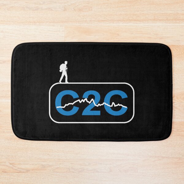 Item preview, C2C Walking challenge White/Blue designed and sold by cycleexplorers.