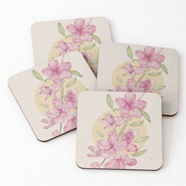 Item preview, Pink Flower - Botanic Watercolor  designed and sold by Nymiaink.