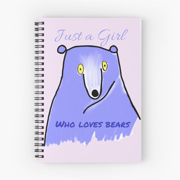 Item preview, Just a Girl Who Loves Bears designed and sold by Paxbear Tees.